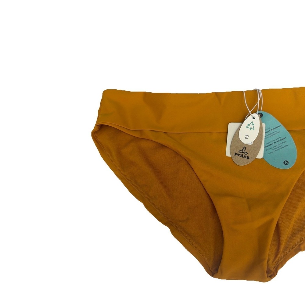 PrAna Women's Marta Swim Bottoms UPF 50+ Mid Rise Moderate Coverage Size XL New - Picture 3 of 9